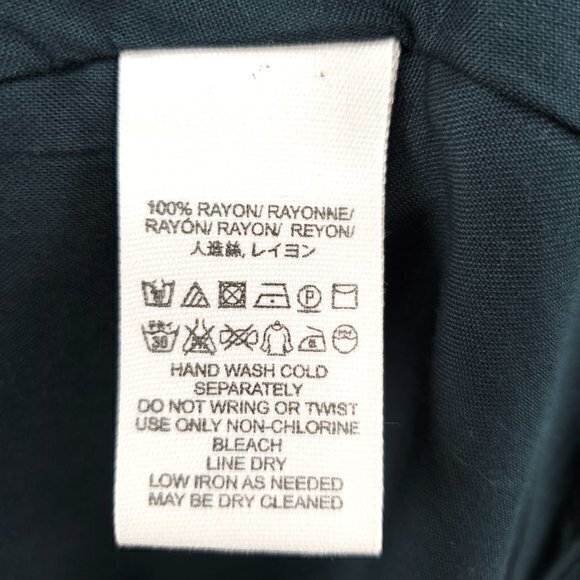 Free People Sheer Textured Long Sleeve Surplice Mini Dress Top S Dark Navy Blue - Picture 15 of 16